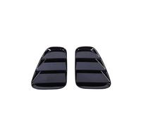 ZGHQHCDRH Volet Fenêtre Arrière Voiture Panneau décoratif pour feu arrière de Voiture, Accessoire extérieur, adapté à Fiat 500 Abarth 595 695 2016-2024(Glossy Black)