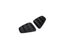 ZGHQHCDRH Volet Fenêtre Arrière Voiture Panneau décoratif pour feu arrière de Voiture, Accessoire extérieur, adapté à Fiat 500 Abarth 595 695 2016-2024(Matte Black)