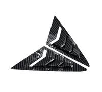 ZGHQHCDRH Volet Fenêtre Arrière Voiture Stores latéraux triangulaires pour fenêtre, adaptés à la VW Golf 7, Golf 7.5 MK7 MK7.5 2014-2020(Front Carbon)