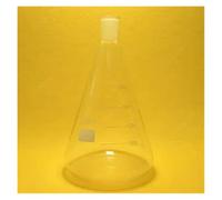 ZGHSWM 2000 ML, 24/40, Flacon Erlenmeyer, 2 litres, flacons Coniques, verrerie de Laboratoire