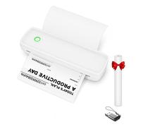 ZGJIAJU Imprimante Thermique sans Encre A4, Pochoir De Tatouage Portable, sans Fil, Bluetooth, for Téléphone, Ordinateur Ou Papier A4 Uniquement Impression Claire