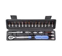 ZGJIAJU Kit De Réparation De Vélo Et Voiture, Clés Dynamométriques De Précision 2-24nm 1/4 ", Cliquet À Dégagement Rapide, Outils À Douille De Clé Allen 22 Pièces