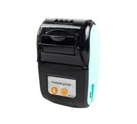 ZGJIAJU Mini Imprimante Thermique Portative De Reçu De Position sans Fil Bluetooth 58mm Facture De Billet Téléphone PC Facture d'affaires Au Détail Encre Gratuite Impression Claire(Green Set)