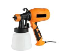 ZGJIAJU Pistolet De Pulvérisation Électrique Puissant, 550W, 900ml, Pulvérisateur De Peinture Domestique, Contrôle Du Débit, Outil De Pulvérisation Facile pour clôtures abris jardin et peinture DIY