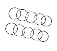 ZGLJSD 2 Jeux de Segments Piston 39mm adaptés au Moteur Tondeuse à Gazon GX31 GX35 GX35NT HHT31S HHT35S, pièce Rechange