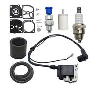 ZGLJSD Bobine d'allumage Compatible avec Les modèles 50, 51 et 55, kit de réparation collecteur Ligne Filtre, Accessoires tronçonneuse à Essence 2 Temps