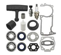 ZGLJSD Ensemble de Joints décompression Joint d'huile palier Vilebrequin adapté aux modèles 51 55 254 257, poignée Filtre Ligne tronçonneuse