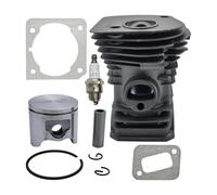 ZGLJSD Kit de Bougies d'allumage à Piston et Cylindre plaqué for tronçonneuses 340, 345, E, 350EPA, CS, 2141, 2145, 2150, 42 mm