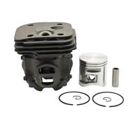 ZGLJSD Kit de Piston Cylindre 50 mm for tronçonneuse 372XP 372 365 575255702, pièce Rechange, Anneau goupille, circlip