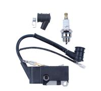 ZGLJSD Module de chaîne d'allumage à Bobine for tronçonneuses 4500, 5200, 5800, 45cc, 52cc et 58cc