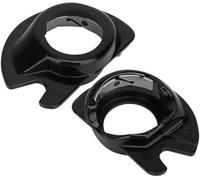 ZGLUZP Lot de 2 boites noires pour machine à coudre Singer Home et toutes les machines à crochet #421326, canettes, couture, accessoires et fournitures, Noir , Apollo Crochet