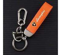 ZGNBKLS Porte Clef Voiture pour Lamborghini, Durable Porte Clé Voiture Accessoires pour Clés de Voiture,F