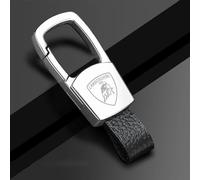 ZGNBKLS Porte Clef Voiture pour Lamborghini Huracan Aventador Urus Gallardo, Durable Porte Clé Voiture Accessoires pour Clés de Voiture,A