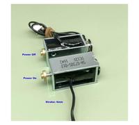 ZGPOSQKZSC Électroaimant à piston de type push-pull DC 6 V-12 V, électroaimant à impact, verrouillage magnétique ZGPOSQKZSC