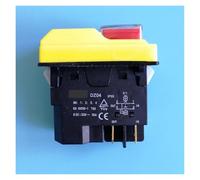 ZGPOSQKZSC Interrupteurs électromagnétiques étanches à bouton-poussoir DZ04, 4 broches, marche/arrêt, 250 V CA, 8 (6) A