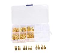 ZGPOSQKZSC Kit d'assortiment de cosses à isolées, 210 pièces, 2,8/4,8/6,3 mm, connecteurs de fils électriques étanches