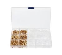 ZGPOSQKZSC Kit de connecteurs de câbles électriques, 315 pièces, cosses à isolées, à fourche et à anneau