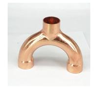 ZGPOSQKZSC Raccord de tuyau à souder en Y 3 voies, 32 x 1,6 x 125 mm, alimentation en cuivre, for climatiseur, réfrigération, gaz, eau, huile ZGPOSQKZSC