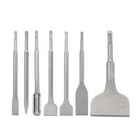 ZGPOSQKZSC SDS Plus Round Shank Tile Shovel Hammer Chise Wall Concrete Impact Drill Bit 1Pcs(75X280 Curved)