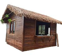 ZGQSW Panneau de chaume en paille synthétique mexicaine pour toit de chaume - Rouleau de toit de chaume mexicain - Rouleau de chaume pour toit décoratif de ferme (1 m, 02)