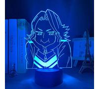 ZGSBT Lampe Illusion 3D Led Veilleuse Anime Mon Héros Academia Yuga Aoyama Pour La Décoration De La Chambre La Chambre Ne Peut Pas Arrêter L'étincelle Garçon Fille Cadeau De Vacances Créatif Noël
