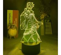 ZGSBT Lampe Illusion 3D Led Veilleuse One Piece Marco Anime Changement de Lumière Couleur Chambre Décor Lumières Unique Anniversaire Cadeaux De Noël Usb Lampe De Table