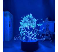 ZGSBT Lampe Illusion 3D Veilleuse LED Anime Lampe Jujutsu Kaisen Satoru Gojo Pour Chambre Décor D'anniversaire Cadeau Satoru Gojo Lumière Jujutsu Kaisen Prix