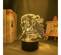 ZGSBT Lampe illusion 3D Veilleuse LED avec Getou Suguru Jujutsu Kaisen anniversaire vacances cadeaux de noël pour garçons et filles maison décoration de la chambre des enfants