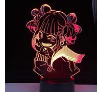 ZGSBT Lampe Illusion 3D Veilleuse LED Himiko Toga Est Mon Héros Académique Anime Lampe Boku Pas De Héros Académique Traverser Mon Corps Pour La Décoration De La Chambre