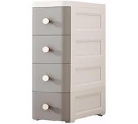 ZGSSOPTU Meuble de rangement fin pour salle de bain, 25 x 38 x 67 cm, étagère mobile pour bureau, cuisine, chariot coulissant, petit coin (gris)