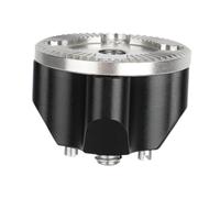 ZGUZMCMK Adaptateur de Fixation pour Caméra avec Rosette M6, Vis de Réglage, Trous de 1/4 Pouce, Adaptateur de Connexion 3096
