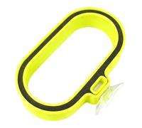 ZGUZMCMK Aquariophilie Flottant Alimentation Poissons avec Ventouse PP Matériau Convient pour Poissons Tropicaux Maison Aquarium Longueur 7cm