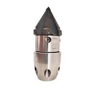 ZGUZMCMK Buse de Lavage, Accessoire de Pulvérisation Haute Pression, Tube en Acier, Insert de Buse de Pulvérisation, Accessoires de Nettoyage, Traité Thermique, M22