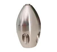 ZGUZMCMK Buse de Nettoyeur Haute Pression pour Conduits, Buse de Pulvérisation en Acier Inoxydable, Fonction de Débouchage des Canalisations, 80l