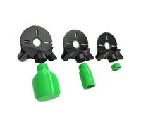 ZGUZMCMK Collecteur de Poussière de Perceuse Portable En 3 Parties, Résistant Aux Chocs, Idéal pour éliminer Les Débris et La Poussière Lors de Travaux de, Bases à 3 Pièces