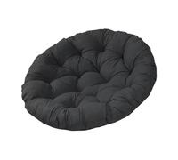 ZGUZMCMK Coussin de Chaise Hamac, Coussin de Chaise Pivotante, Respirant, élégant, Léger et Polyvalent, Coussin de Siège D'extérieur pour Chambres Familial, Noir