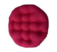ZGUZMCMK Coussin de Sol Rond pour Chaise, Coussin Confortable pour Animaux de Compagnie, Coussin de Chaise Suspendu élégant, Coussin de Siège de Patio pour étu, Rose Rouge
