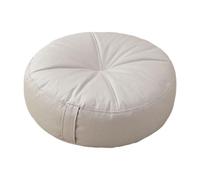 ZGUZMCMK Coussin Rond D'assise, Coussin de Sol, Coussin de Méditation pour Canapé, Coussin Multifonctionnel en Polyuréthane pour Une Utilisation Intérieure, Gris