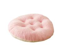 ZGUZMCMK Coussins D'assise pour Fauteuils Suspendus, Coussins pour Fauteuils à Bascule, Coussins de Chaise, Paniers en Rotin, Coussins de Rechange pour Plu, Rose Blanc