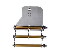 ZGUZMCMK Crochet Ceinture Électricien Attaché Perceuse Porte-outil Métal Compact Auto-bloquant Transport Pratique Convient Aux Electriciens Intervention, Carré D'or