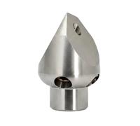 ZGUZMCMK Drain Cleaning Nozzle Acier Embout pour Canalisation Système de Pulvérisation Haute Pression Accessoire pour Éliminer Débris et Dépôts Fonction, 3/8 Pouce Filetage Femelle