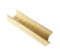 ZGUZMCMK Échelle en Bois Robuste avec Bâtonnets à Mâcher et Pont pour Hamsters, Gerbilles, Octodons et Idéal pour Ces Animaux, 12.5cmx40cm