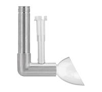 ZGUZMCMK Écumeur de Surface pour Aquarium : Kit Complet pour éliminer Le Film Protecteur, Réglable, Matériau Antirouille, Filtre Intégré, Installation Facile, 18mm