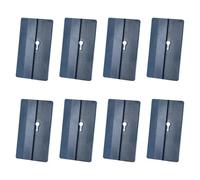 ZGUZMCMK Ensemble de 8 Outils de Pose pour Plaques de Plâtre et Supports de Menuiserie pour Le Plâtre et Le Gypse