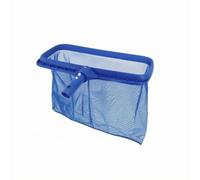 ZGUZMCMK Épuisette de Piscine Filet Épurateur Écumoire Accessoire d'Épuration Maille Serrée en Nylon et Châssis Rectangulaire Solide Sac Profond pour Collecte