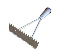 ZGUZMCMK Étrille de Toilettage Robuste et Stable. Étrille pour Animaux, de Conception Solide, pour Un Nettoyage Efficace des Animaux de Ferme et des Grands, 27cmx22cmx6.5cm