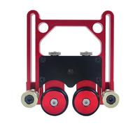 ZGUZMCMK Guide D'alimentation pour Scie Circulaire à Table avec de Roulement En Alliage D'aluminium et Blocs Coulissants