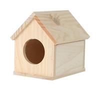 ZGUZMCMK Hamster House Cachette Hamster Hut Labyrinthe Maze Lors de Jeux et Repos Bois Résistant Environnement Adapté Petits Rongeurs Activi, Style B