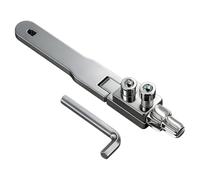 ZGUZMCMK Kit D'extracteur de Tuyaux, Extracteur de Boulons Endommagés, Taraud pour Filetage de Vis Cassées, Acier Au Carbone, Pratique et Adapté Aux