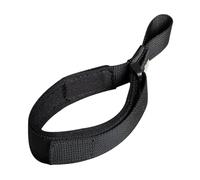ZGUZMCMK Laisse Courte en Nylon avec Poignée Rembourrée et Dragonne Réglable, Idéale pour Les Promenades et Le Dressage. Elle Est Dotée d'une Poignée, Noir